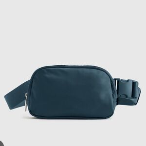 Quince Revive Nylon Belt Bag in Teal